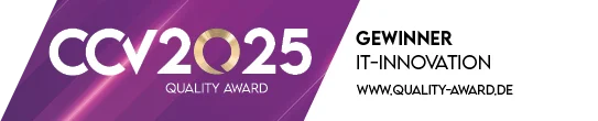 CCV Quality Award 2025 - Gewinner IT-Innovation
